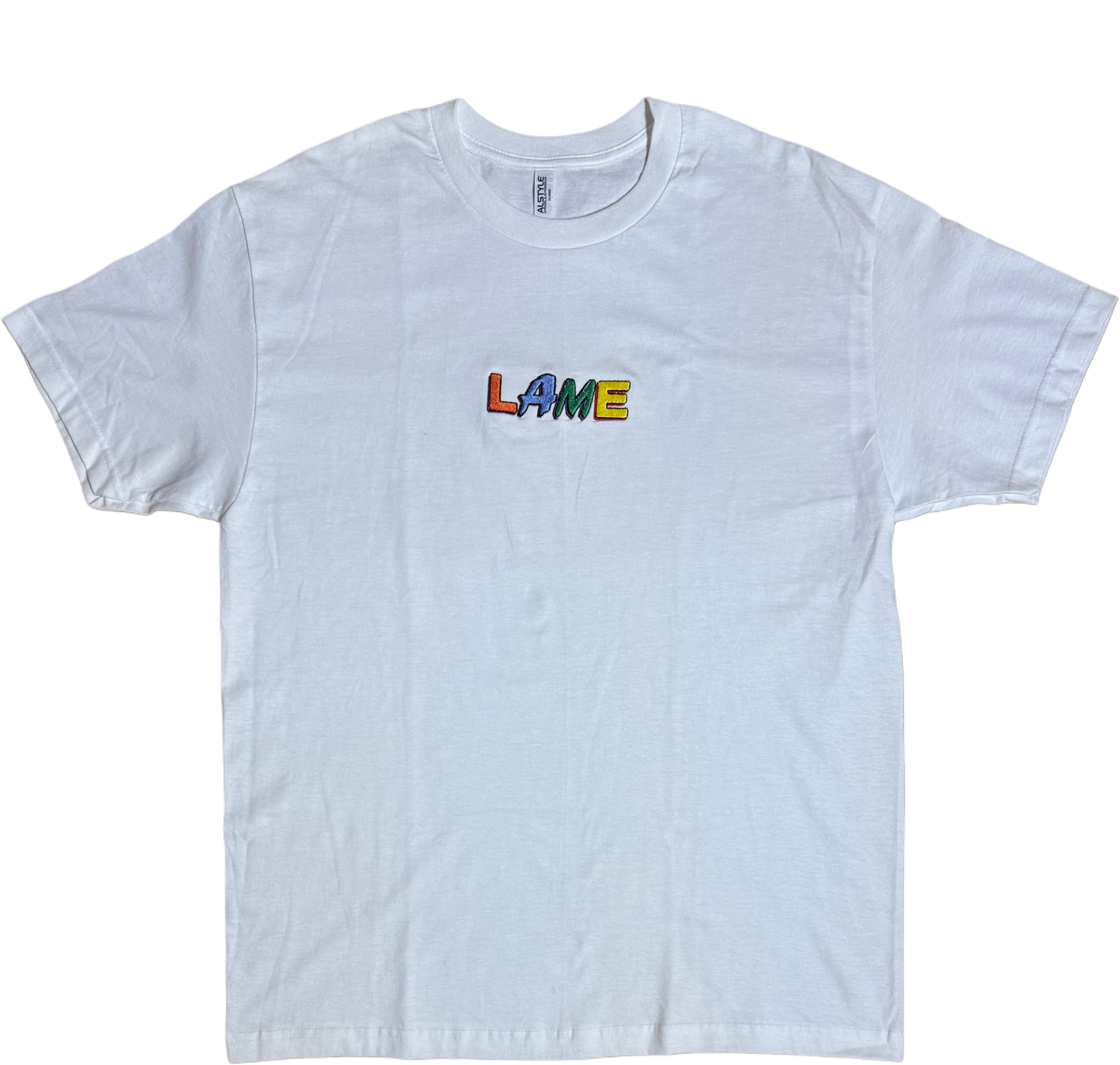 "Super Lame" Embroidery Tee