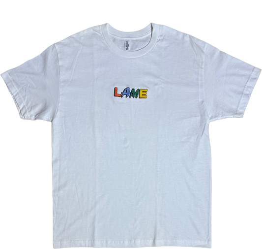 "Super Lame" Embroidery Tee