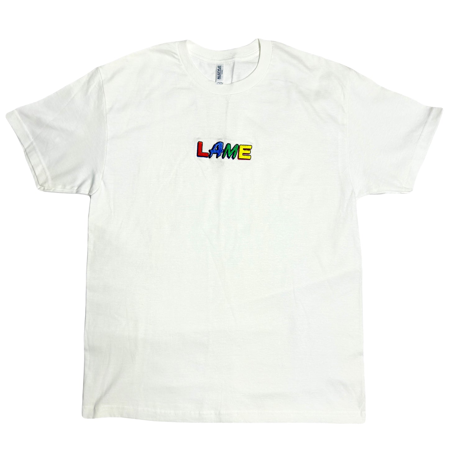 "Super Lame" Embroidery Tee
